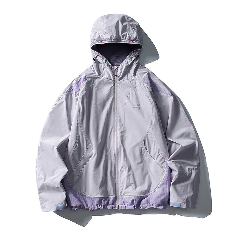 Cityboy Outdoor Reflective Fleece Lined Hooded Jacket Unisex