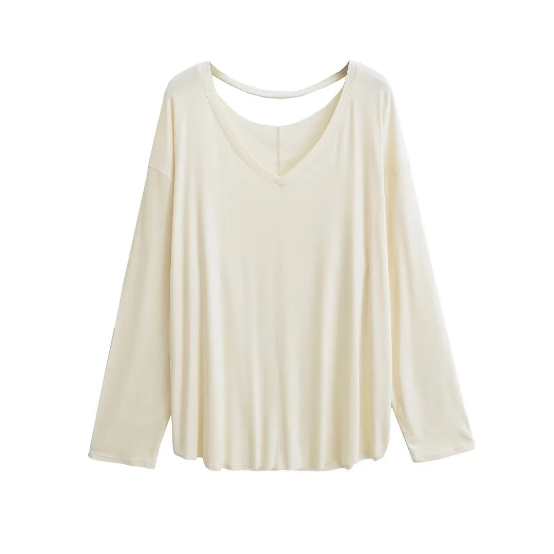 Wear long sleeved T-shirts in front and back