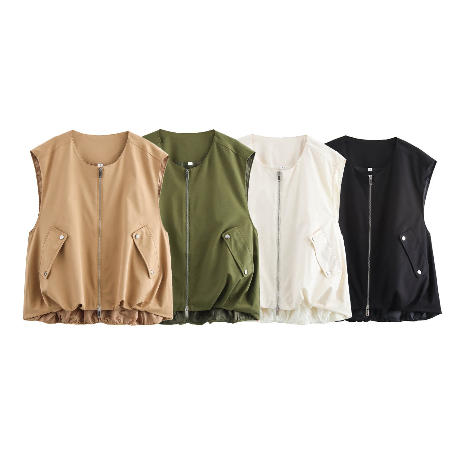 Autumn women's fashion V-neck outdoor cardigan casual women's vest