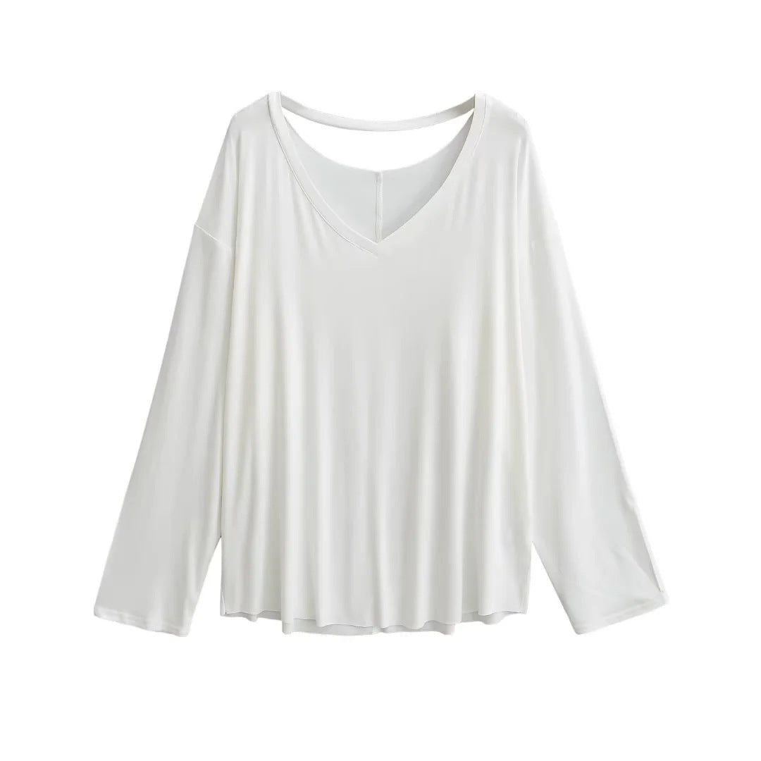 Wear long sleeved T-shirts in front and back