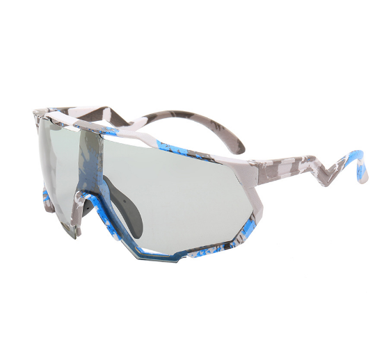 Outdoor Cycling Glasses Men's Riding Safer Personality Color Changing Sunglasses