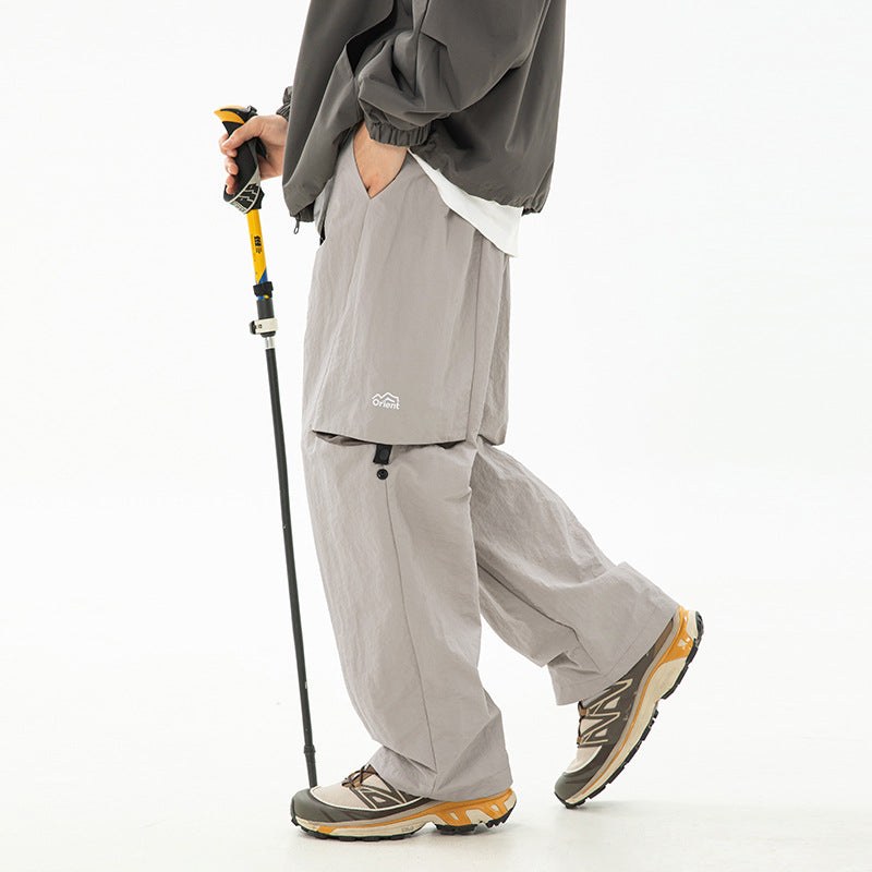 Adjustable breathable outdoor long pants