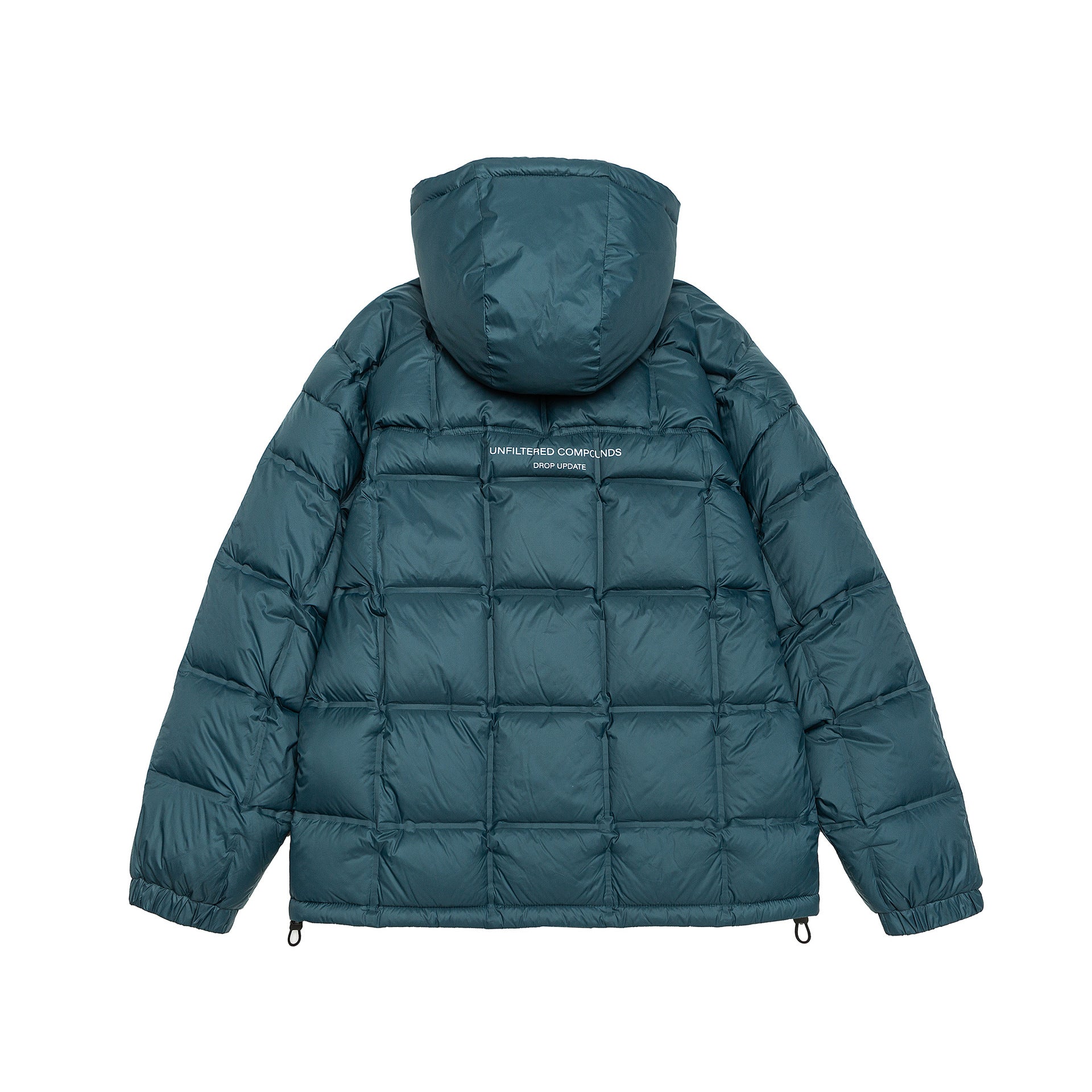 Outdoor Commute  Down Adjustable Drawstring Hooded Down Jacket
