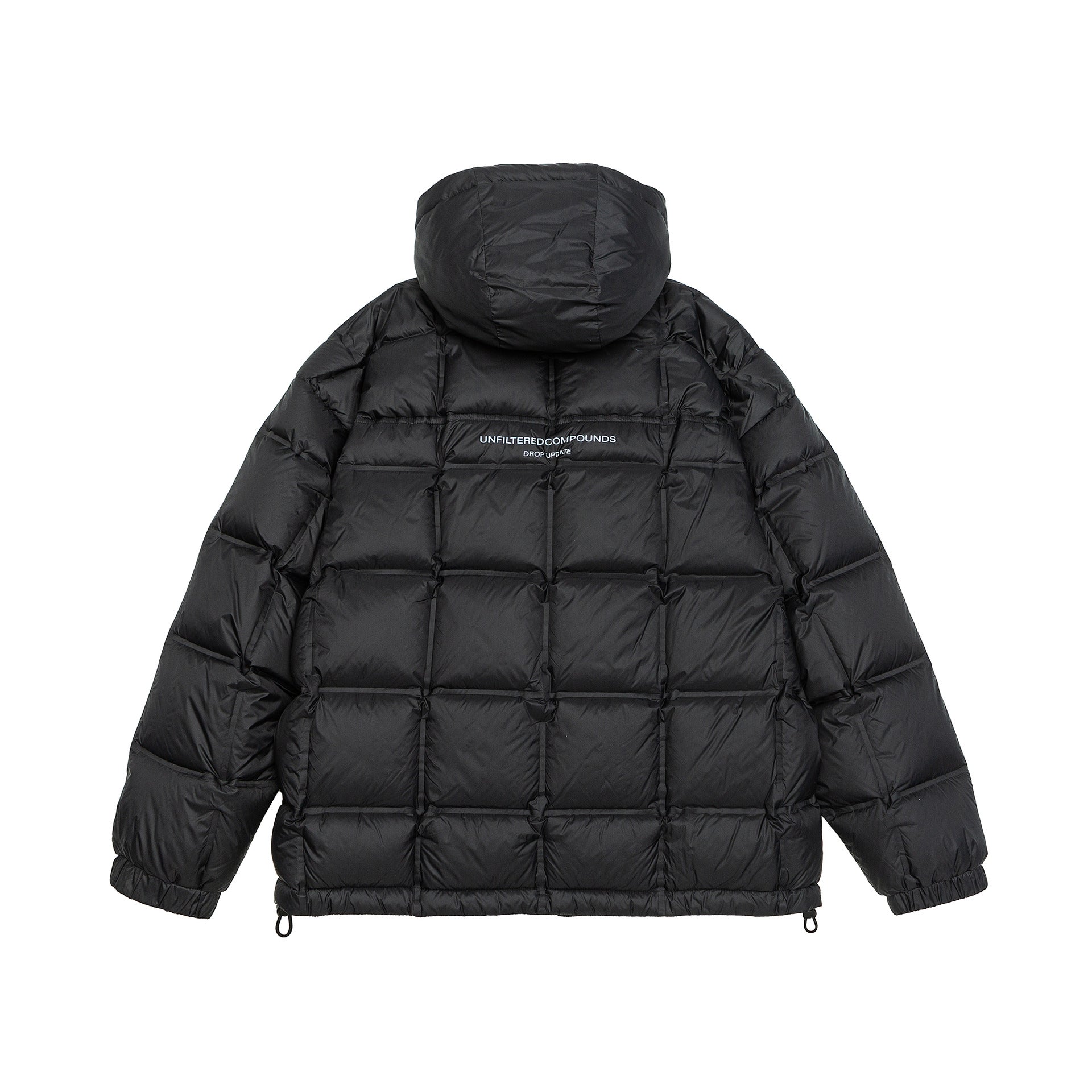 Outdoor Commute  Down Adjustable Drawstring Hooded Down Jacket
