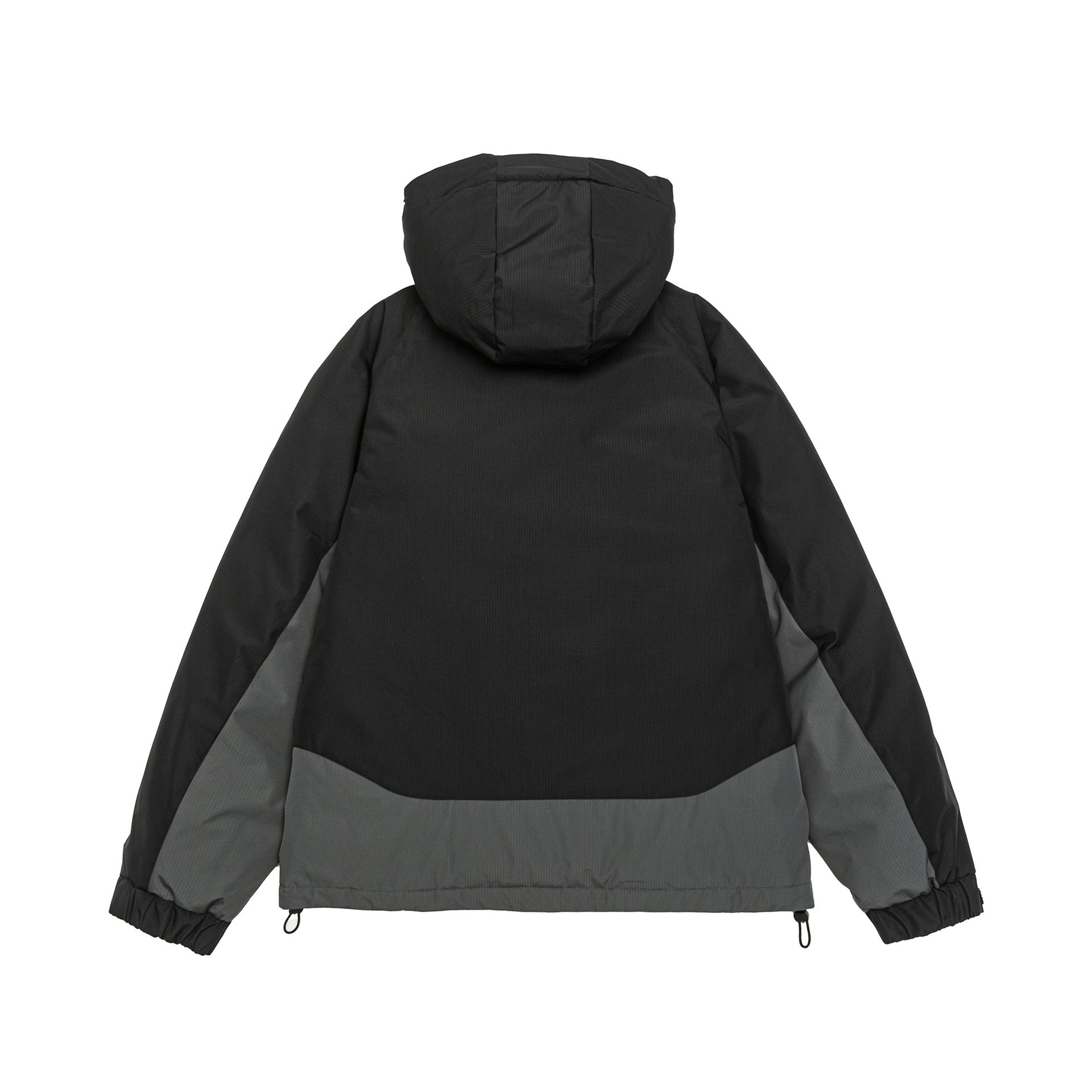 Outdoor Vintage  Down Color-blocked Hooded Down Jacket Coat